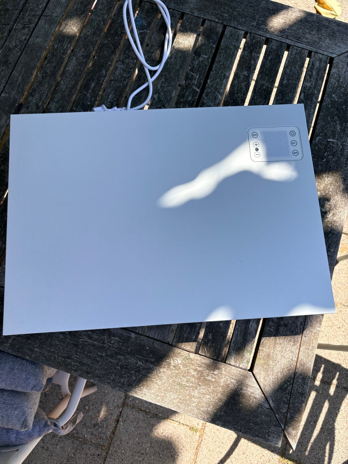 Eurom Alutherm 800XS WiFi kachel met voetsteunen, Ophalen, Gebruikt, 800 watt of meer, Kachel