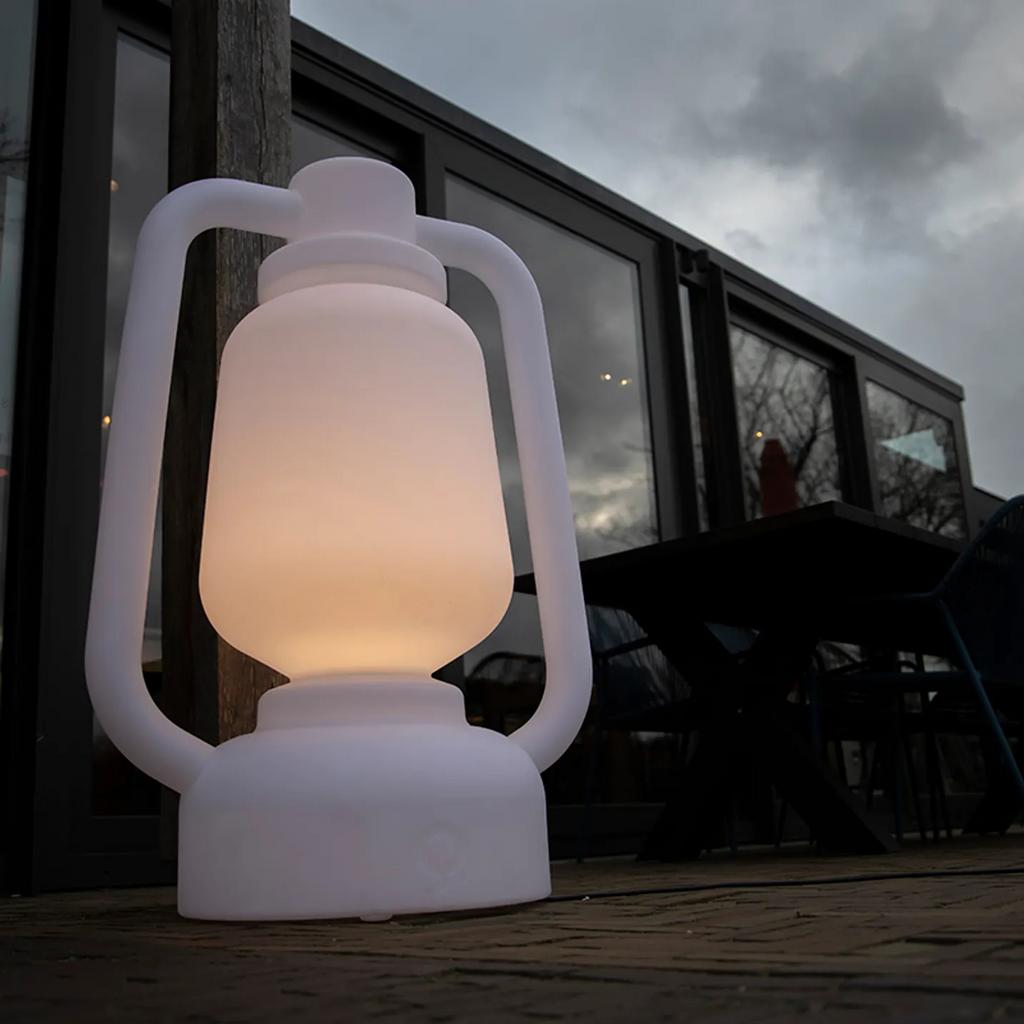Grote LED Lantaarn - Sfeervolle Buitenverlichting, Ophalen, Kunststof, Gebruikt, Minder dan 50 watt