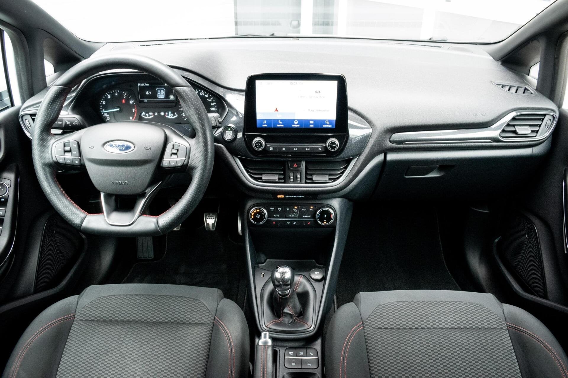 Ford Fiesta 1.0 EcoBoost ST-Line|1e EIGENAAR|STOEL-STUUR-VOO, Auto's, Voorwielaandrijving, 94 pk, Gebruikt, Euro 6