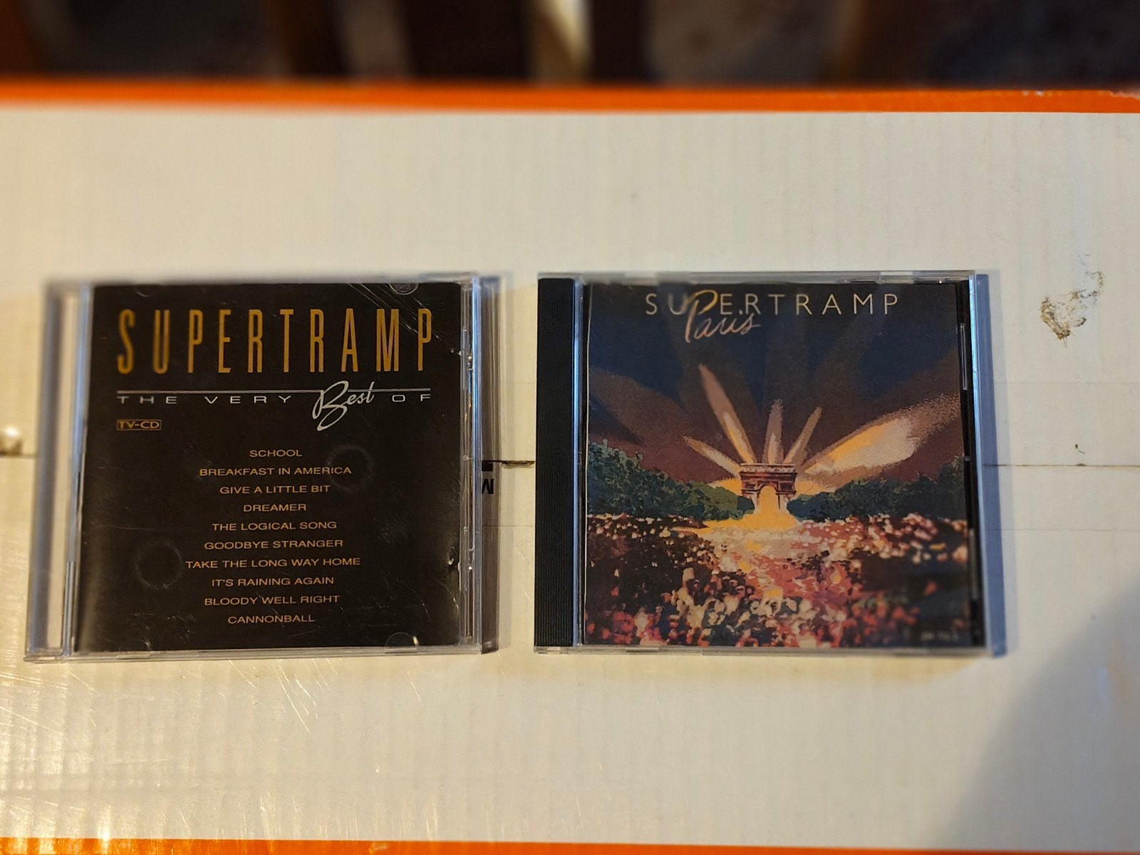 Supertramp CD's: The Very Best Of & Paris, Ophalen of Verzenden, Gebruikt, Pop, Album