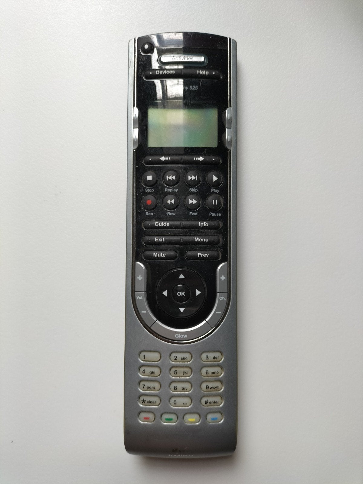 Logitech Harmony 525 Universele Afstandsbediening, Gebruikt, Universeel, Ophalen of Verzenden, Tv