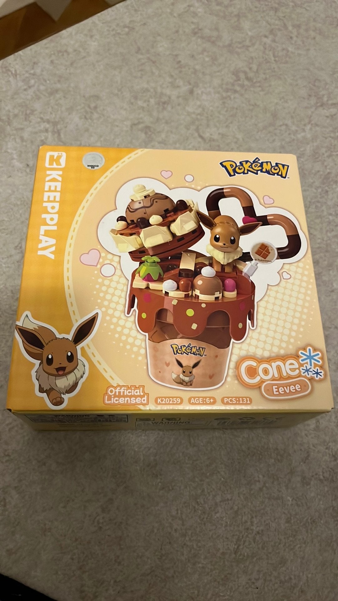 Pokémon Keepplay Cone Eevee K20259, Ophalen of Verzenden, Zo goed als nieuw