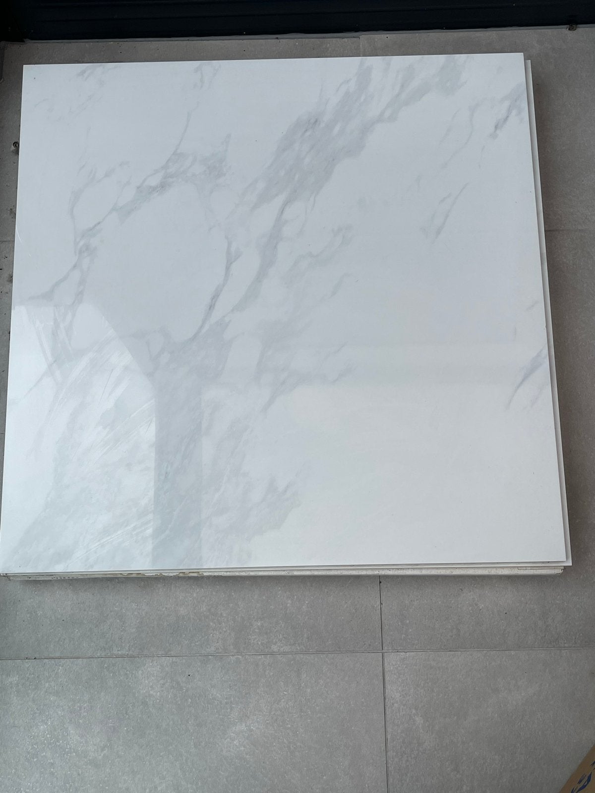 Gres Steuler Marmerlook Tegels 73x73 cm, Doe-het-zelf en Verbouw, Tegels, Ophalen, 60 cm of meer, Keramiek, Nieuw
