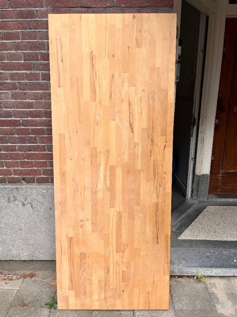 Bureaublad, tafelblad 200x80 cm, Ophalen, 200 cm of meer, 50 tot 100 cm, Zo goed als nieuw