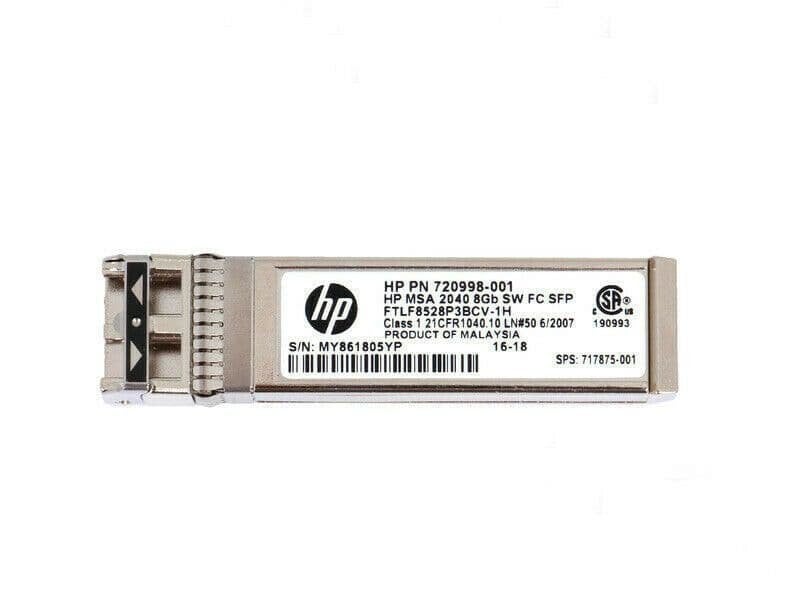 HP 8 Gbit/s MSA 2040 Short Wave FC 720998-001, Hewlett Packard Enterprise B.V., Info@hpe.com, Startbaan 16, 1187 XR Amstelveen, Nederland
