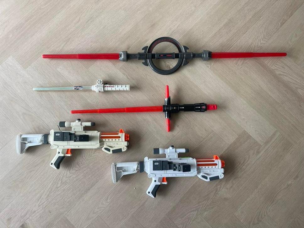 NERF Star Wars set met licht en geluid, Ophalen of Verzenden, Gebruikt