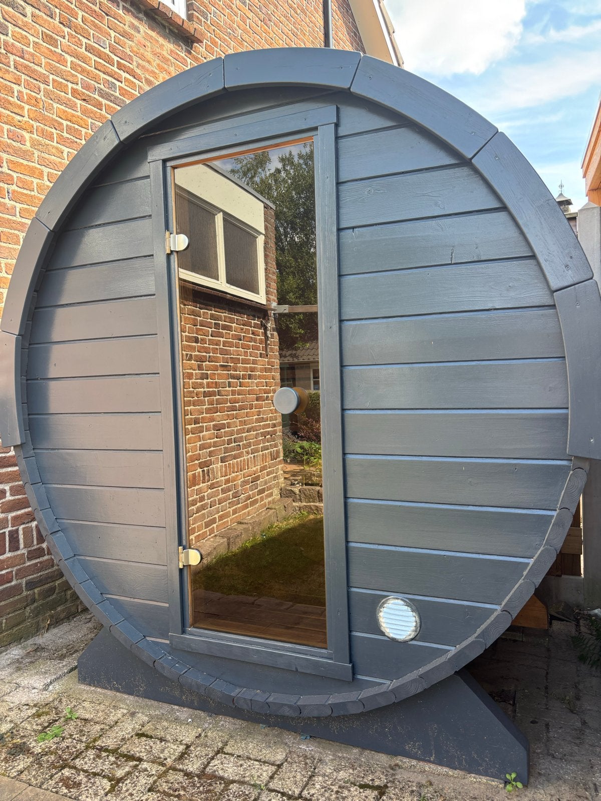 Zo goed als nieuwe sauna - ideaal voor thuis wellness, Ophalen of Verzenden, Zo goed als nieuw, Fins of Traditioneel, Complete sauna