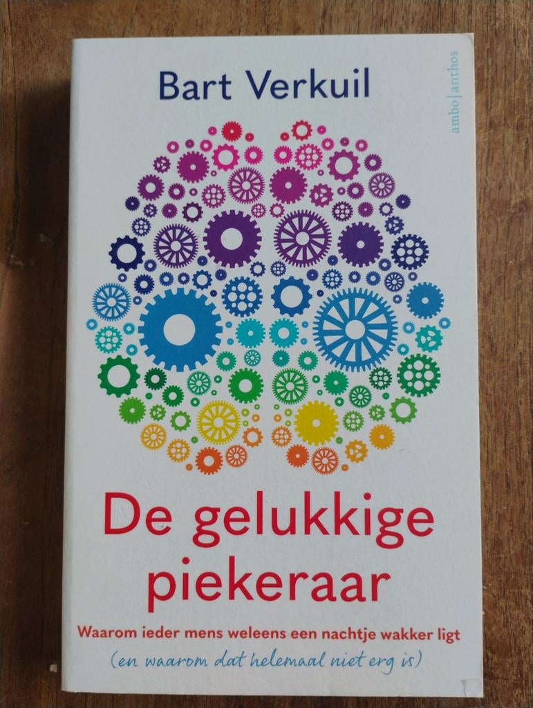 De Gelukkige Piekeeraar - Bart Verkuil (Boek), Ophalen of Verzenden, Zo goed als nieuw, Bart Verkuil