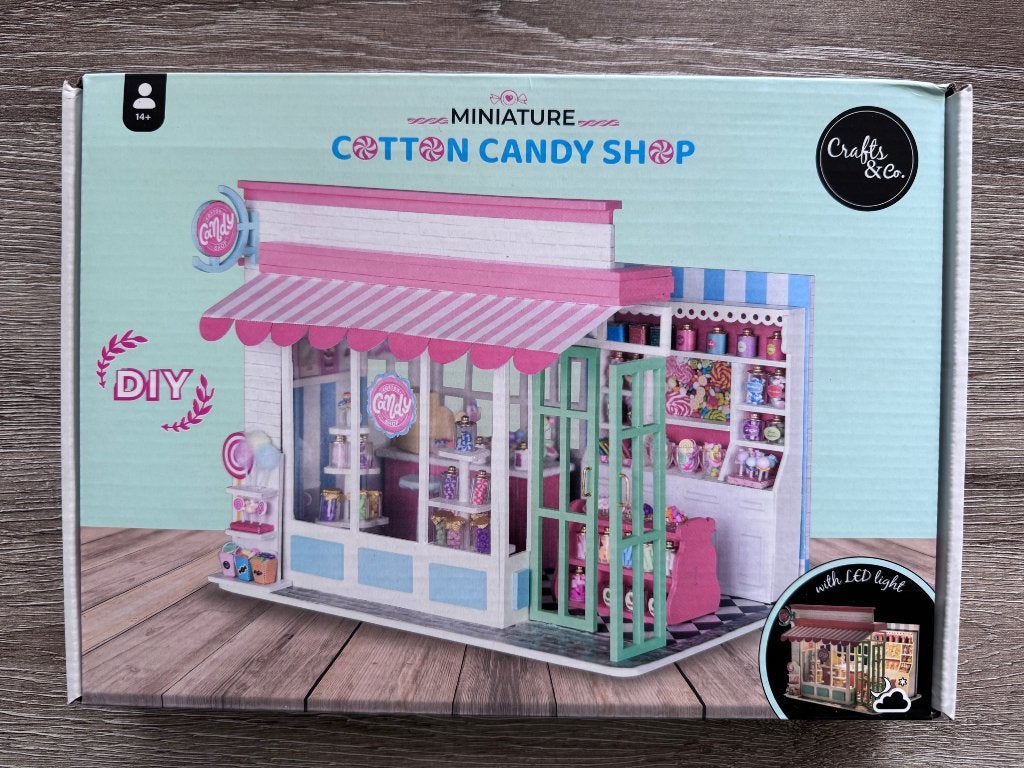 DIY miniatuurhuisjes Crafts & Co - Action, Ophalen of Verzenden, Nieuw, Knutselwerk