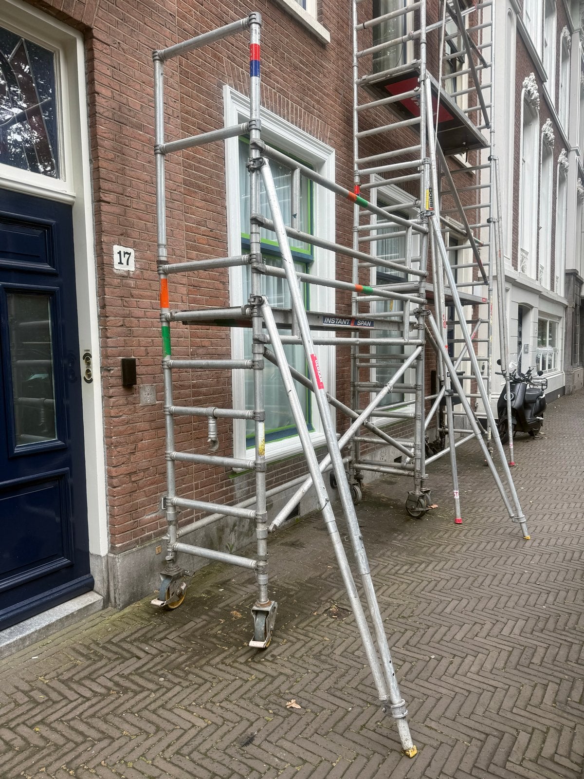 Stevige Rolsteiger - Ideaal voor diverse klussen, Doe-het-zelf en Verbouw, Steigers, Ophalen, Gebruikt, Rolsteiger of Kamersteiger
