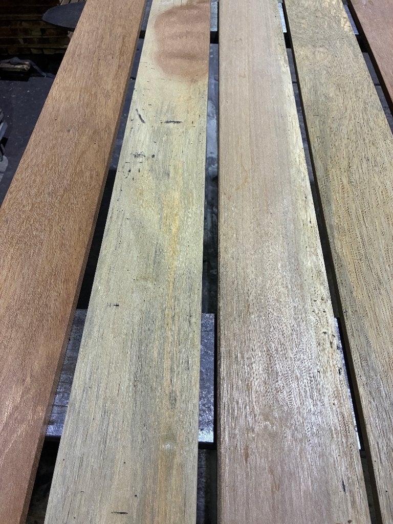 planken–vlonderplanken-Hardhout-Sucupira Amarela-15x141mm, Ophalen, Nieuw, Hout