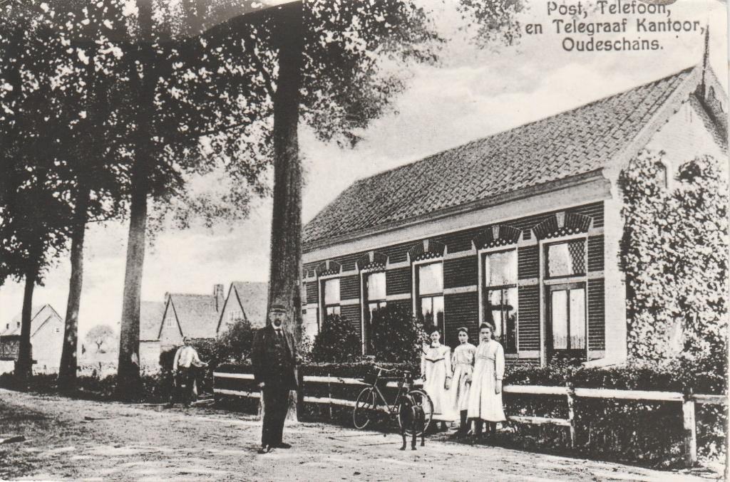 oudeschans- p.t.t. kantoor, Verzenden, 1940 tot 1960, Overijssel