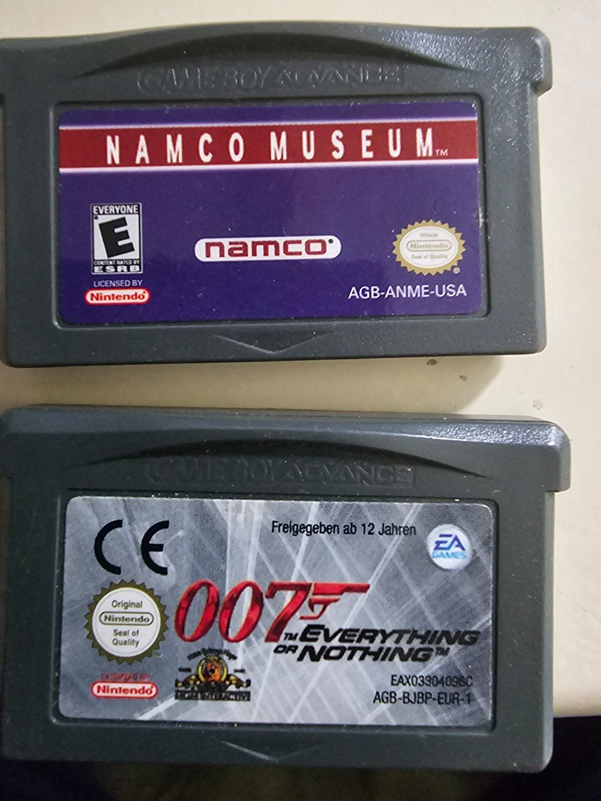 Game Boy Advance Games:  Museum & 007 Everything or Not, Avontuur en Actie, Gebruikt, 1 speler, Ophalen of Verzenden