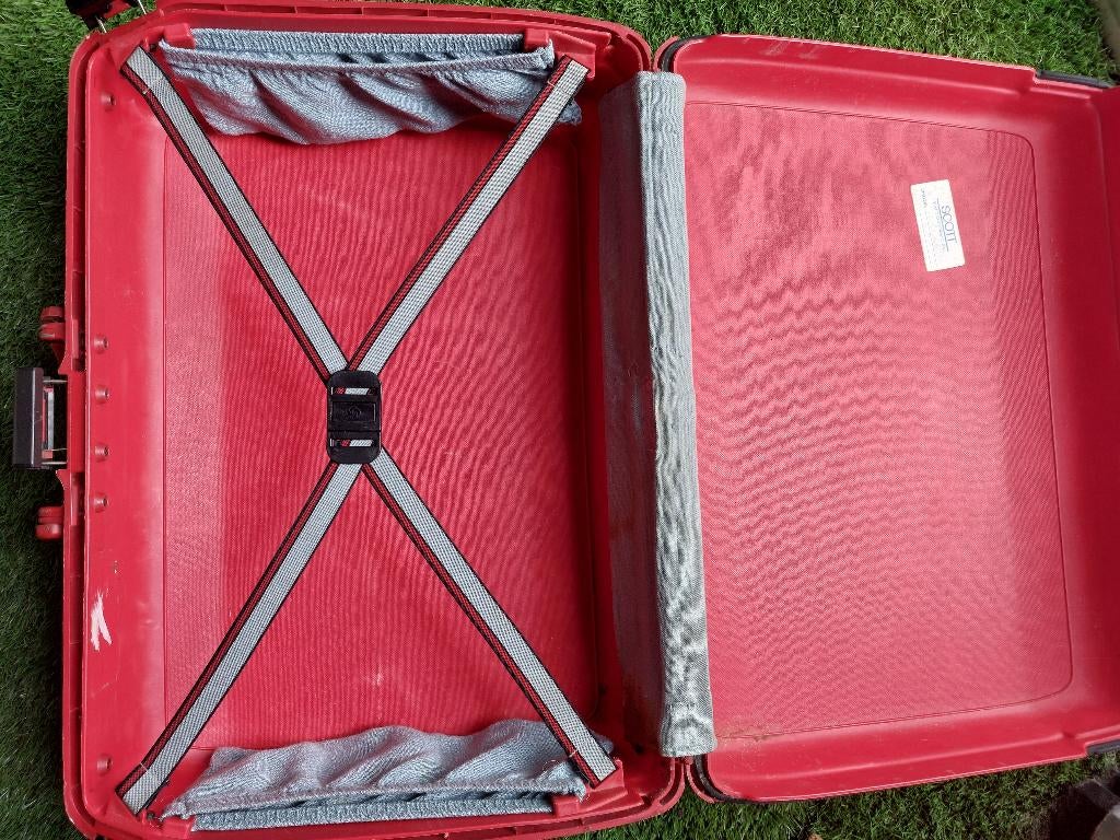 Samsonite koffer, Sieraden, Tassen en Uiterlijk, Koffers, Gebruikt, 50 tot 60 cm, Hard kunststof, Slot