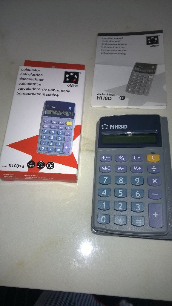 Nieuw : rekenmachine HH8D, Ophalen of Verzenden, Nieuw