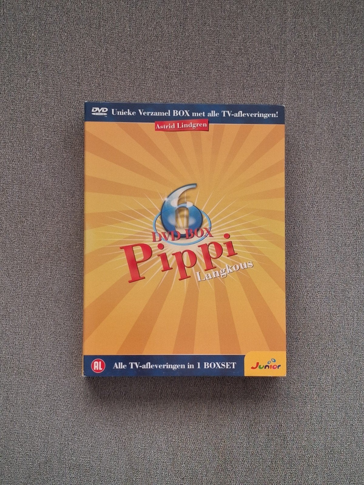 Pippi Langkous - Verzamelbox (6 DVD), Verzamelbox, Verzenden, Alle leeftijden, Nederlands