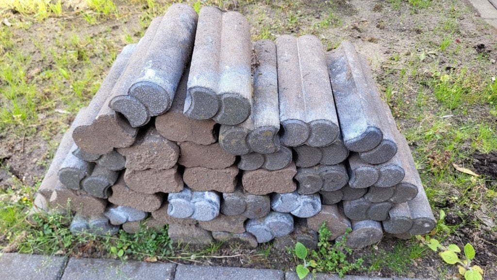 duopalissades 25cm hoog, Ophalen, Gebruikt, 25 tot 50 cm, Minder dan 25 cm