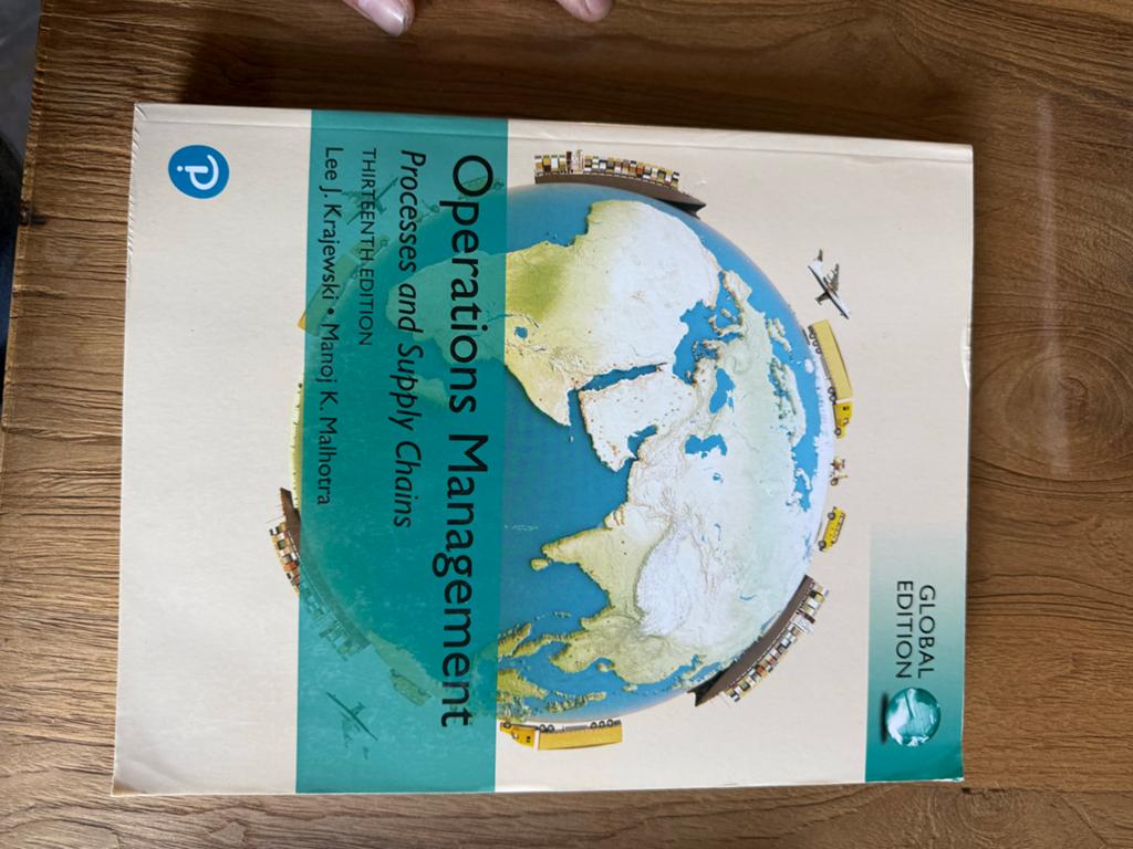 Operations Management: Processes and Supply Chains, Boeken, Ophalen, Gamma, Zo goed als nieuw, HBO