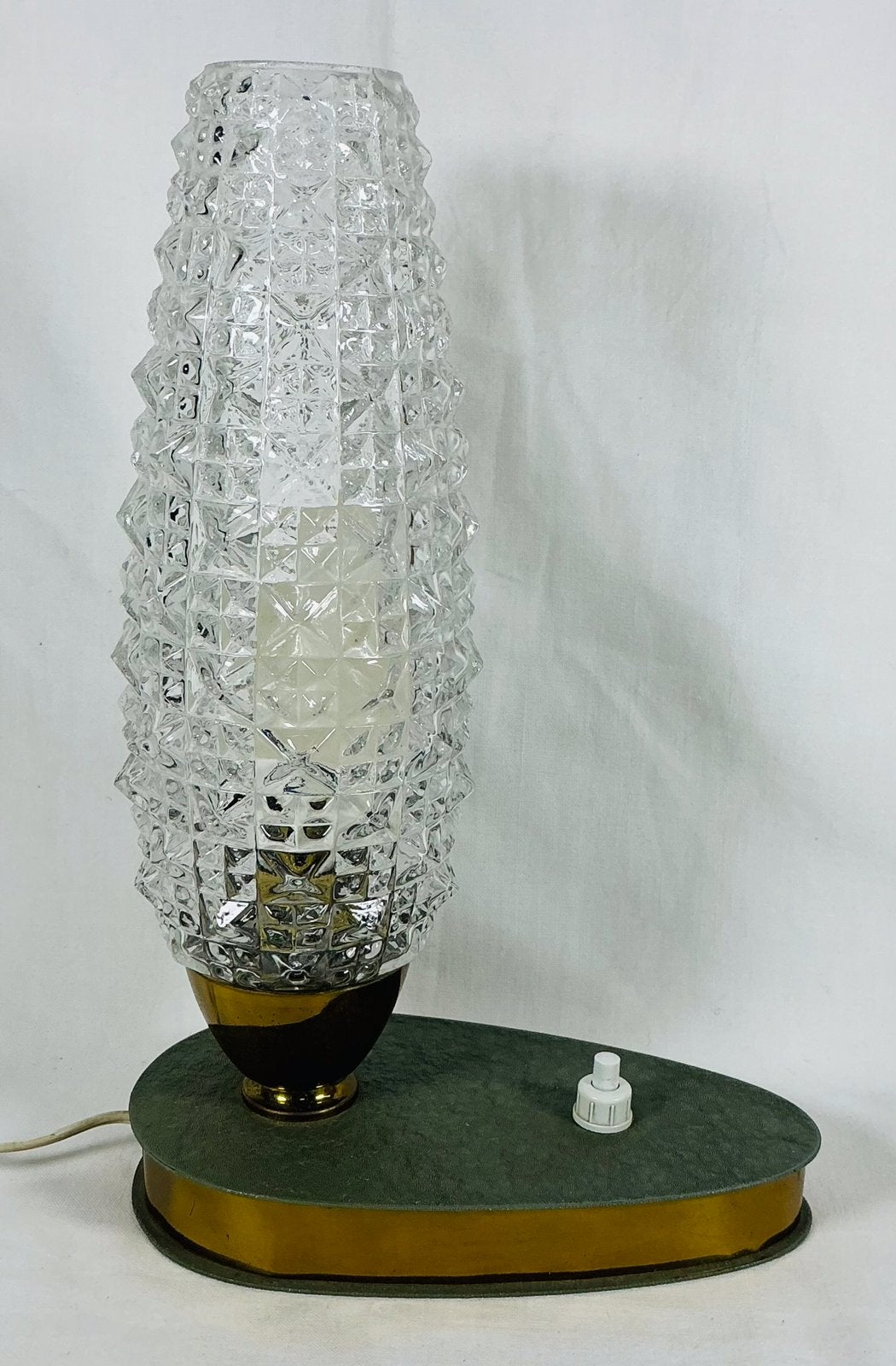 Vintage modernist design tafellampje 1950’s, Verzamelen, Retro, Verzenden, Huis en Inrichting