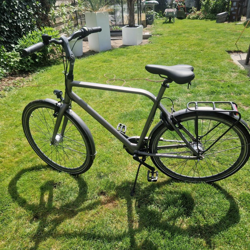 Cortina Mozzo Herenfiets grijs framemaat 60 cm, Fietsen en Brommers, Fietsen | Heren | Herenfietsen, Overige merken, Gebruikt