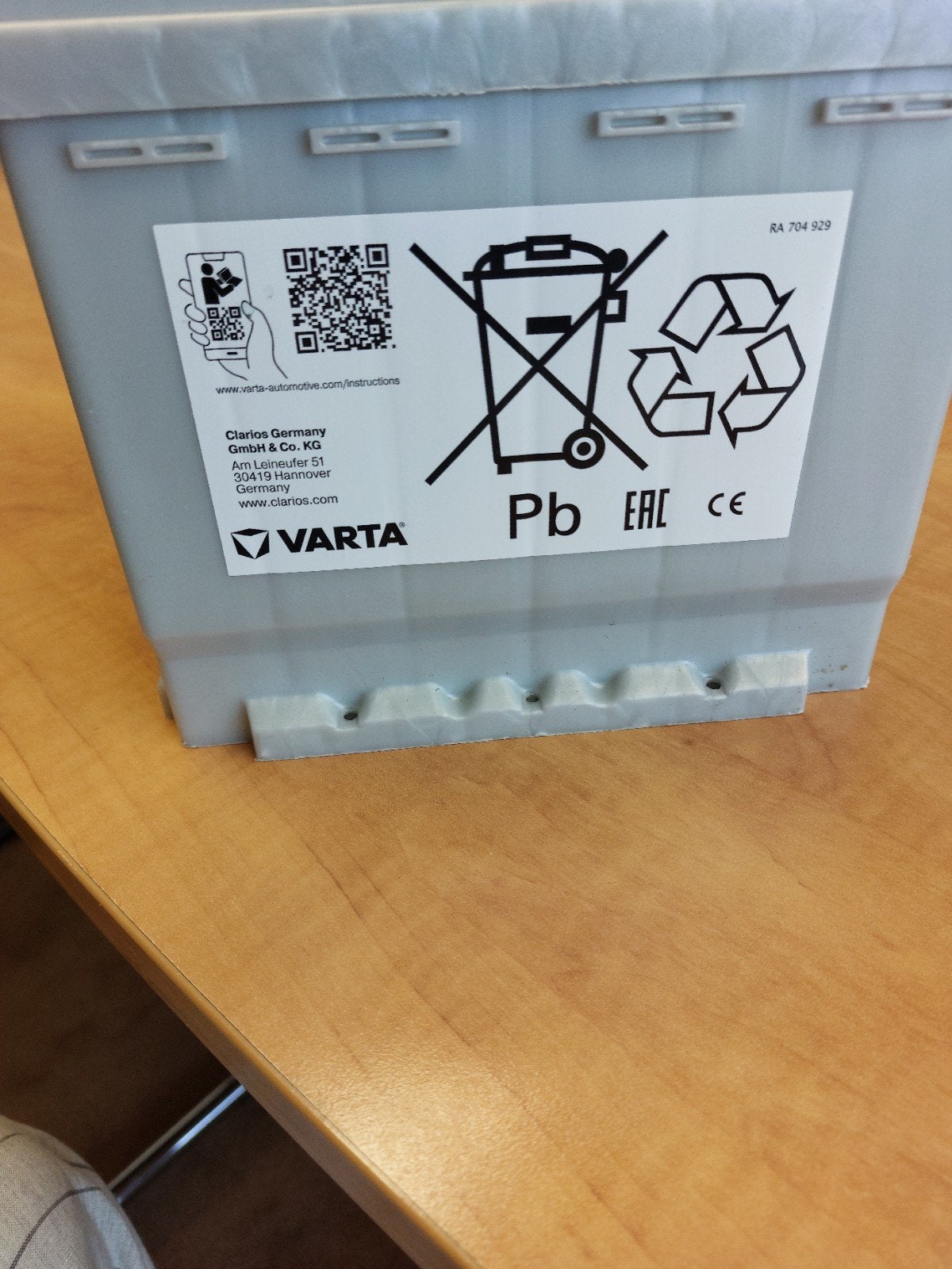 varta accu nieuw niet gebruikt, Auto-onderdelen, Accu's en Toebehoren, Ophalen, Nieuw