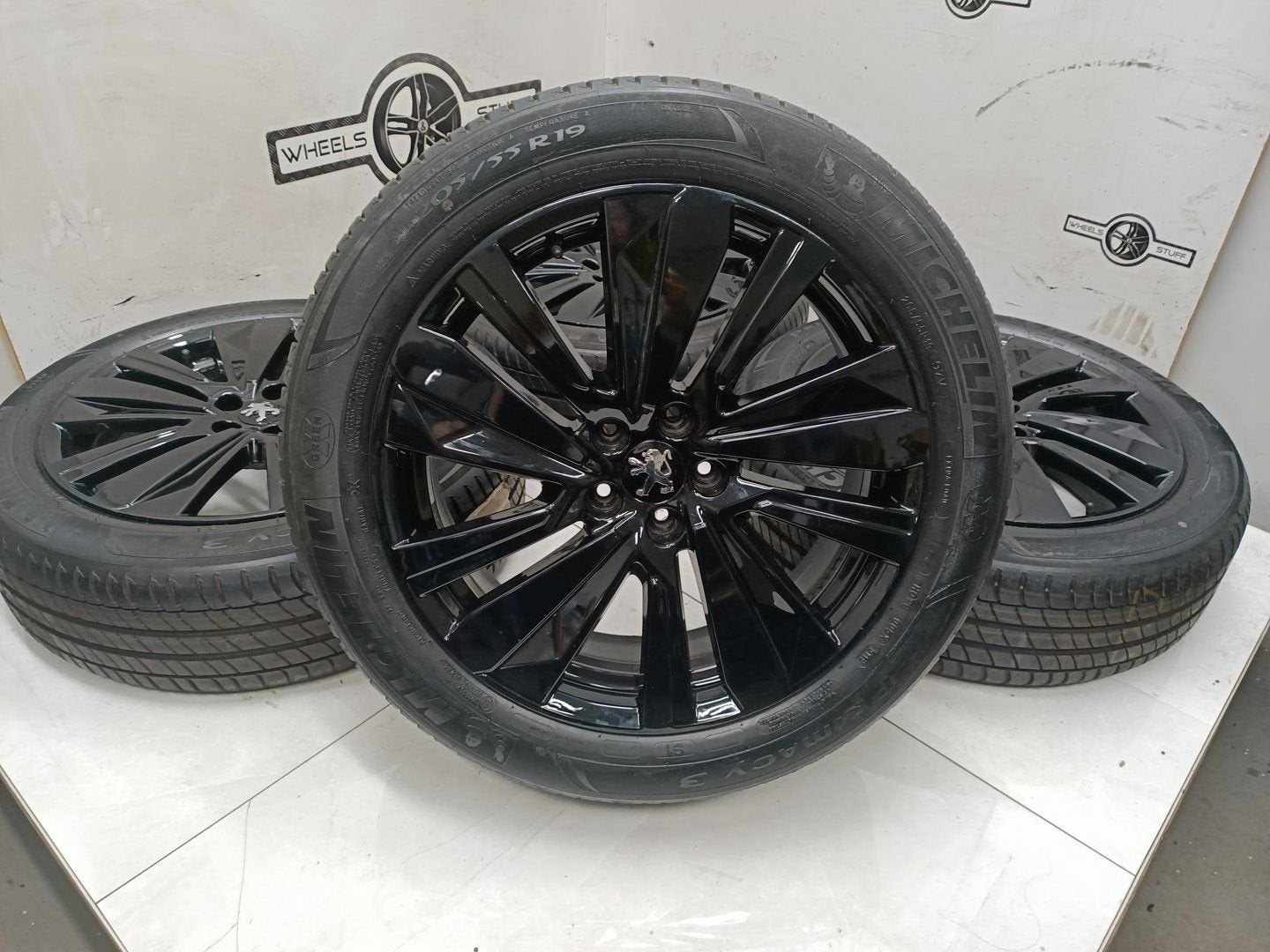 Peugoet 3008 4008 5008 lichtmetaal velgen 19"inch 5X108, Gebruikt, -, -, Banden en Velgen