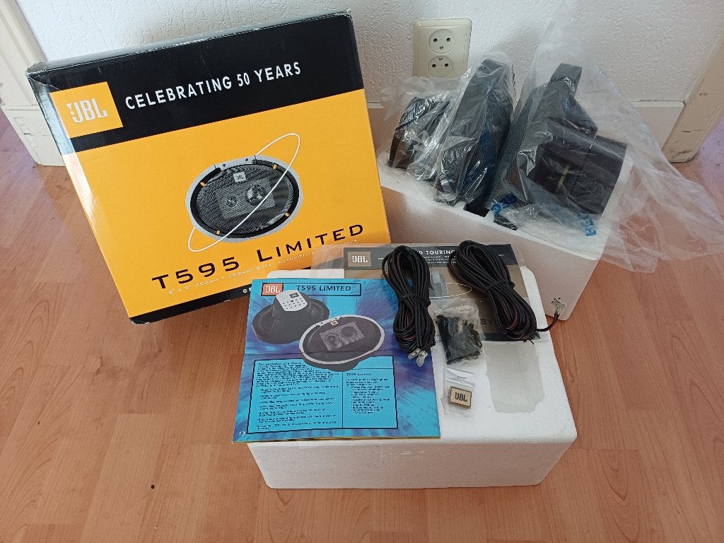 JBL T595 Limited 6"x9" 3-Weg Autospeakers – Uniek in OVP!, Ophalen, Nieuw