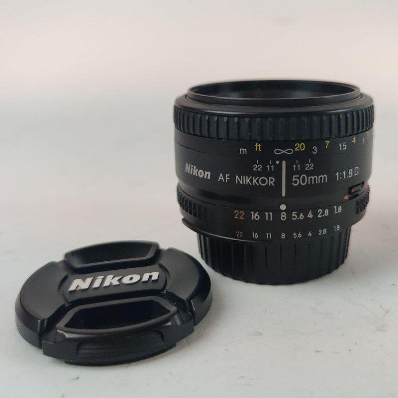 Nikon AF nikkor 50mm 1:1.8D Lens || nu voor €69.99!!, Spiegelreflex, Ophalen of Verzenden, X, Nikon