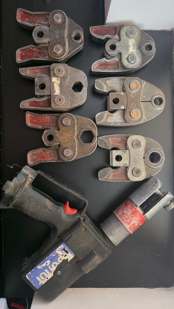 Uponor perstang, Ophalen, Nieuw, Overige typen