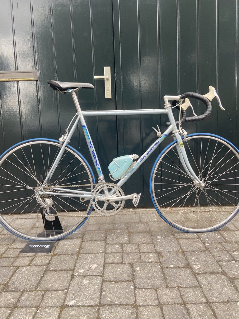 Klassieke Jan Janssen stalen racefiets, 28 inch, Gebruikt, 57 tot 61 cm, Ophalen