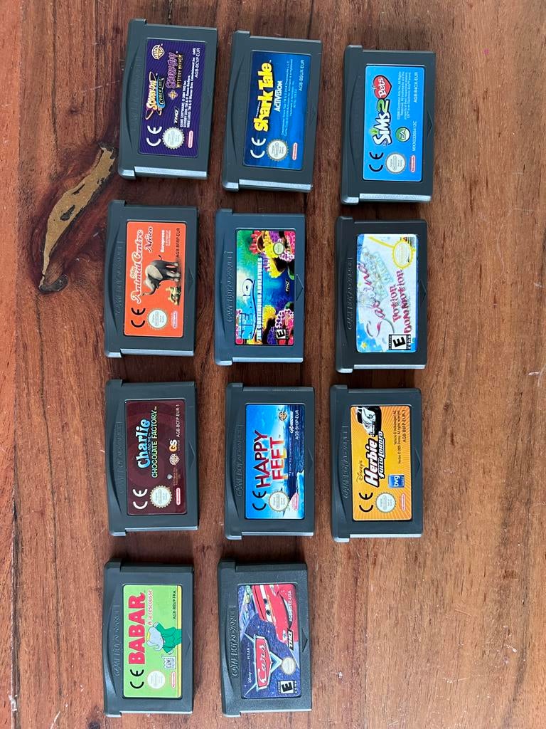 11 Gameboy Advance SP Spellen - Diverse Titels, Avontuur en Actie, Gebruikt, 1 speler, Ophalen of Verzenden