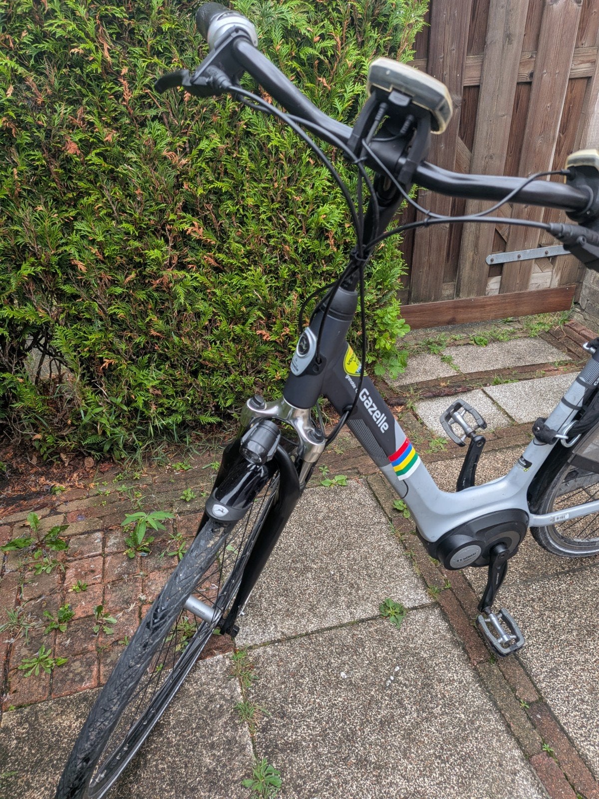 Gazelle Grenoble C7 elektrische fiets met Bosch motor en fie, Ophalen, Gebruikt, 51 tot 55 cm, 50 km per accu of meer