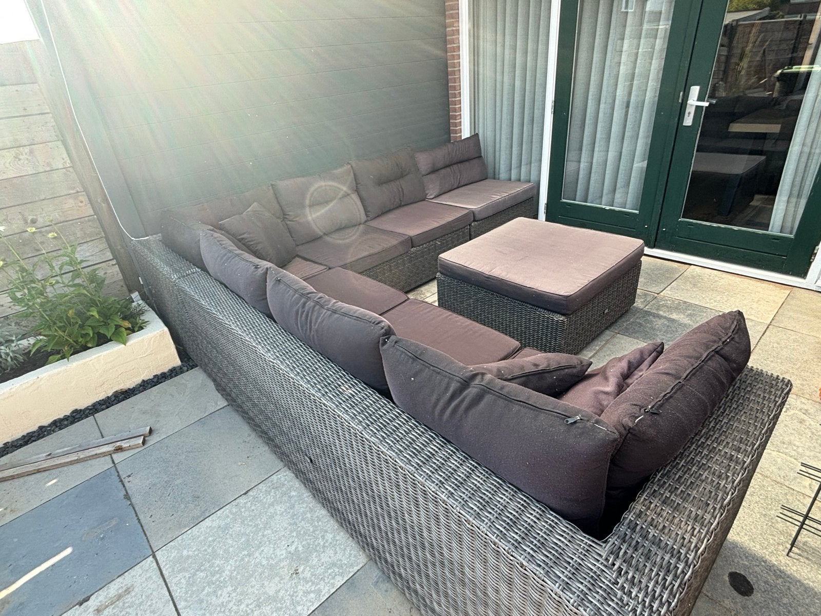 Loungeset Bellagio - Flexibele Opstellingen, Ophalen, Gebruikt, 8 zitplaatsen, Loungeset