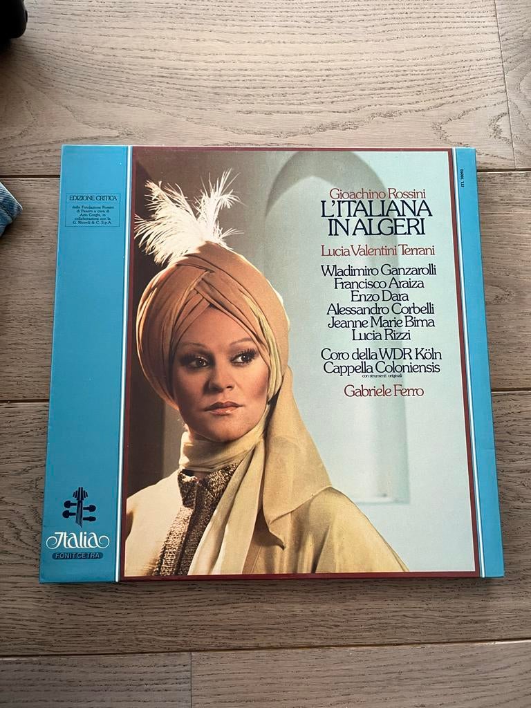 Gioachino Rossini - L'Italiana in Algeri (3xLP Box Set), Opera of Operette, Ophalen of Verzenden, Zo goed als nieuw, Romantiek