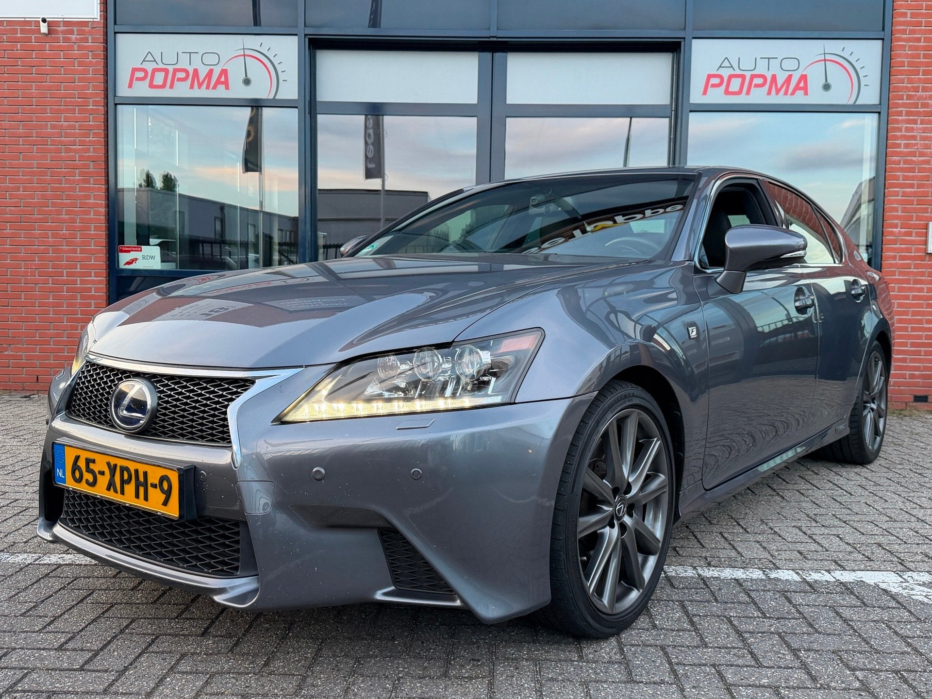 Lexus GS 450h 349pk F Sport Line Automaat / Elektr. memo sto, Automaat, Gebruikt, Zwart, Bedrijf