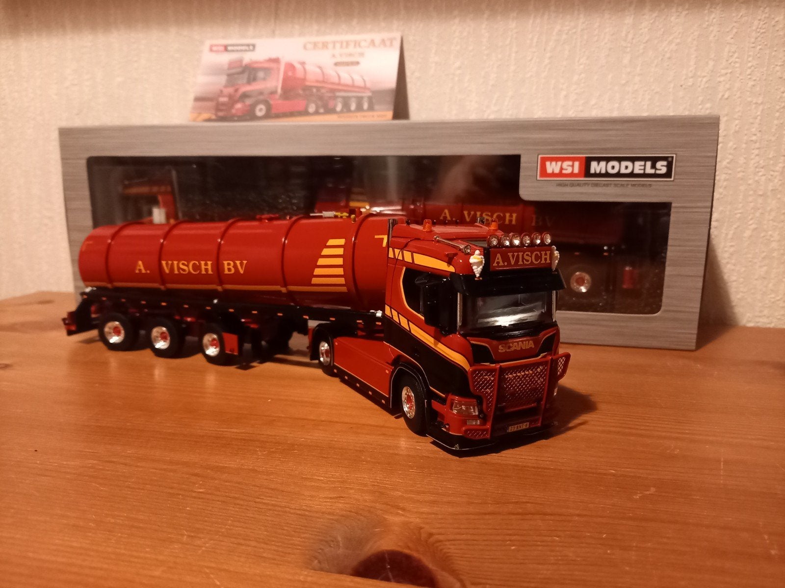 Wsi Scania A. Visch B.V, Ophalen of Verzenden, Nieuw, Bus of Vrachtwagen, Wsi