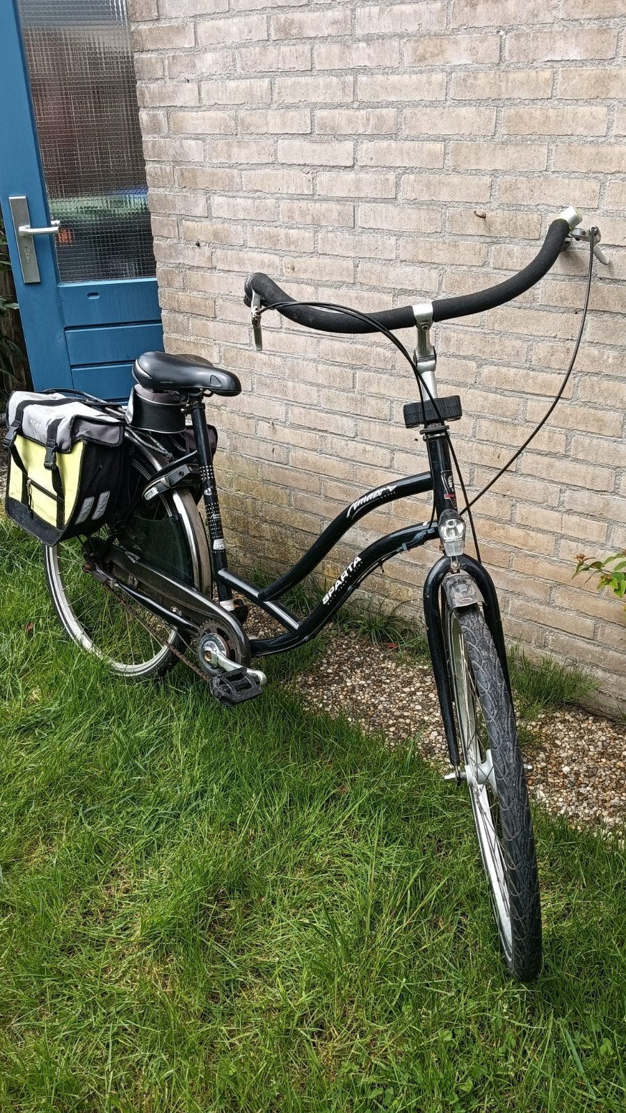Sparta Transportfiets met Kinderzitje en Fietstassen, Terugtraprem, Sparta, Versnellingen, Ophalen of Verzenden