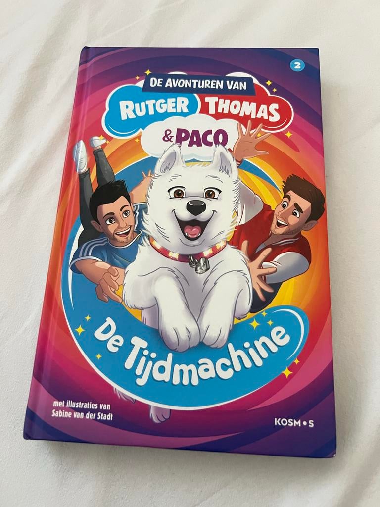 De Avonturen van Rutger, Thomas & Paco: De Tijdmachine, Ophalen of Verzenden, Gelezen, Fictie