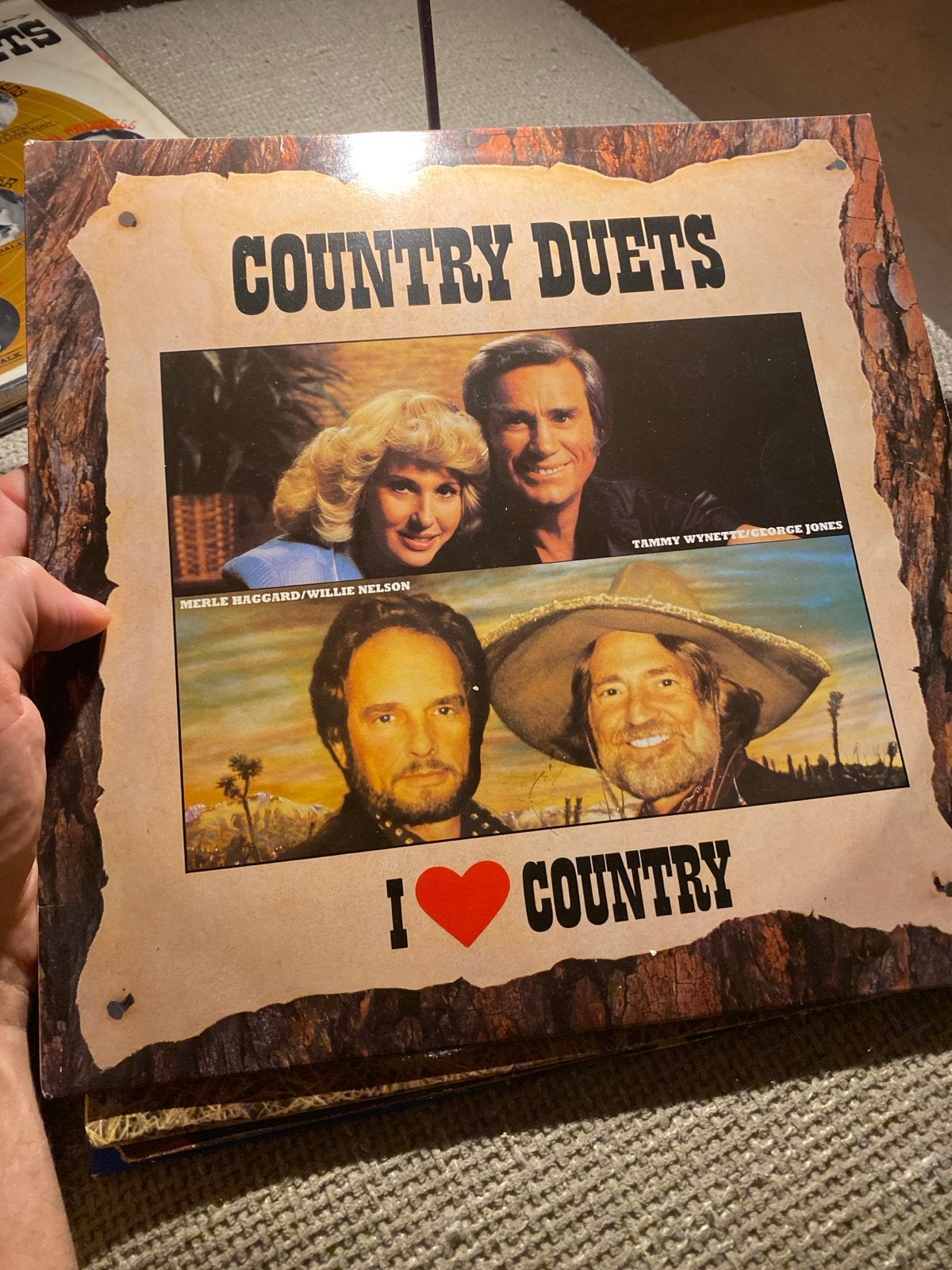Country Duets I Love Country - Diverse Artiesten LP, Cd's en Dvd's, Ophalen of Verzenden, Gebruikt, Album, Country