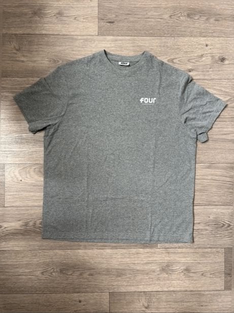 Four Amsterdam Shirt Grijs S, Kleding | Heren, T-shirts, Verzenden, Zo goed als nieuw, Maat 46 (S) of kleiner, Grijs