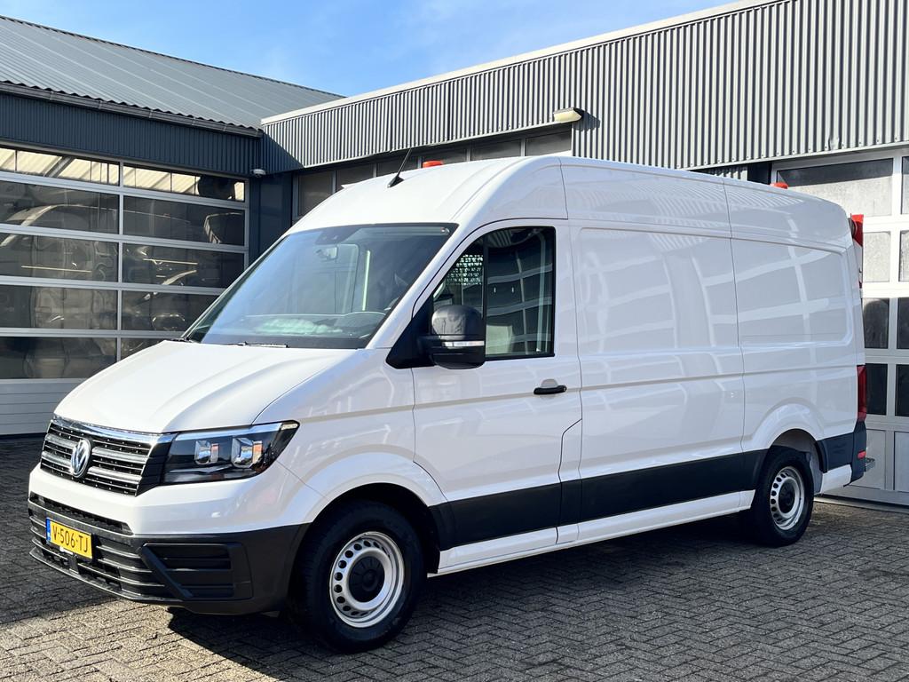 Volkswagen Crafter 35 2.0 TDI L3H3 Werkplaats inrichting Act, Stof, Gebruikt, 4 cilinders, Volkswagen