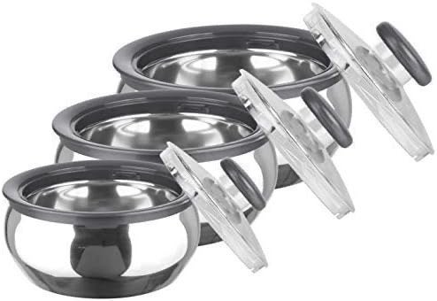 Set van 3 thermoschalen, houdt tot 5 uur warm of koud, Ophalen, Nieuw, Overige materialen, Schaal of Schalen