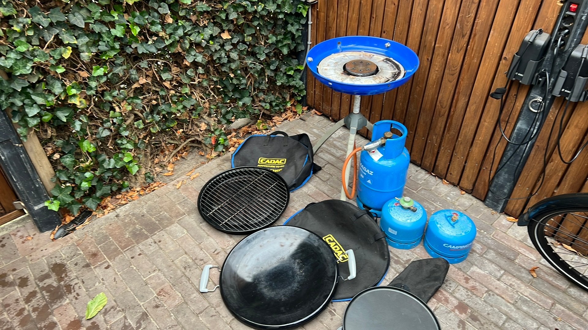 Barbecue/Schotelbraai Cadac, Ophalen, Gebruikt