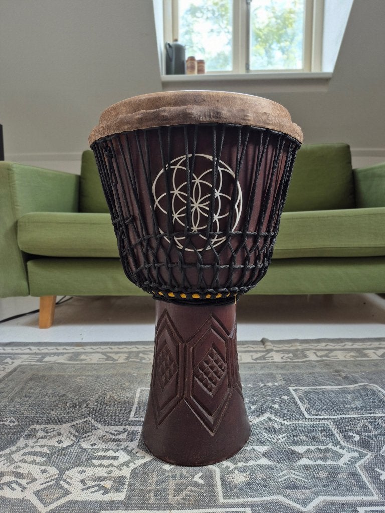 Djembe, Ophalen, Gebruikt, Trommel