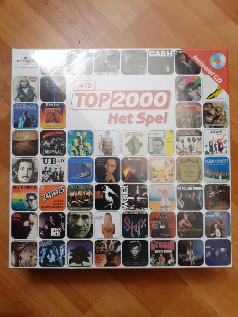 Top 2000 het spel Incl. cd nieuw in verpakking, Ophalen, Nieuw