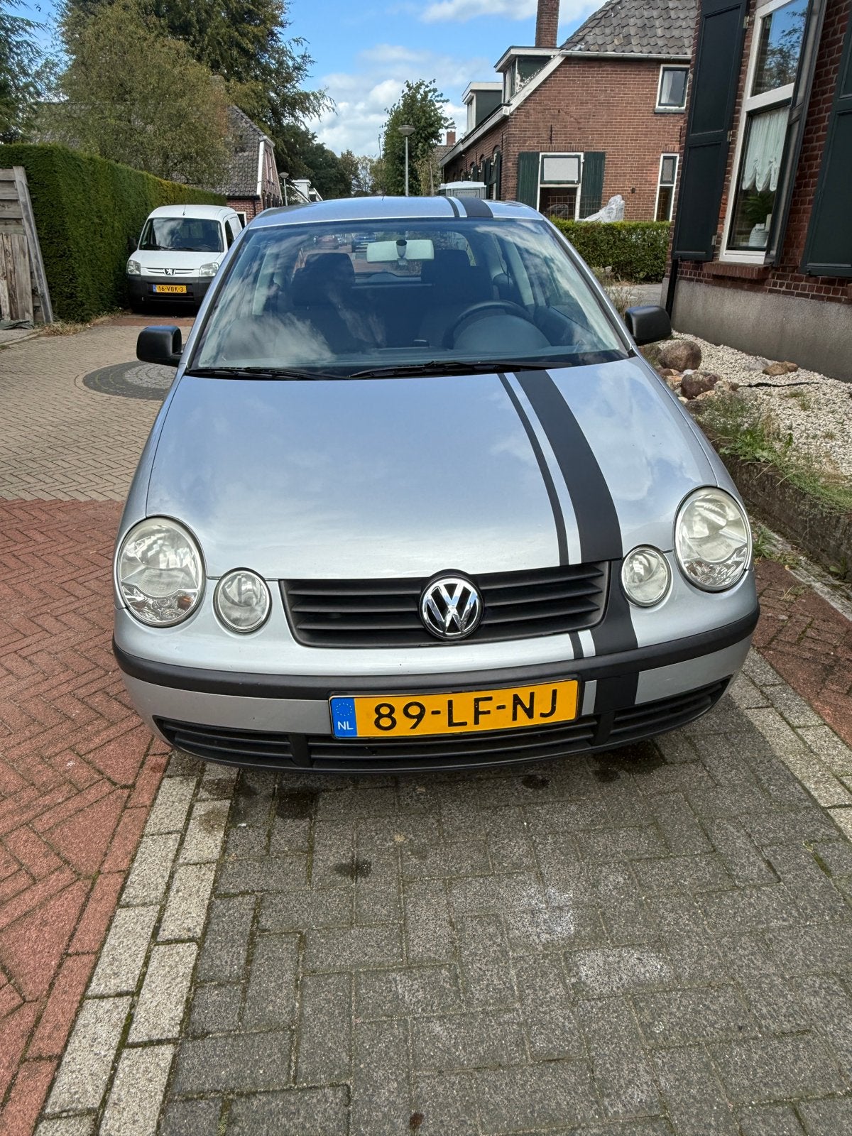 Volkswagen Polo 1.2 40KW 2002 Grijs, Auto's, Voorwielaandrijving, 970 kg, 1198 cc, Origineel Nederlands