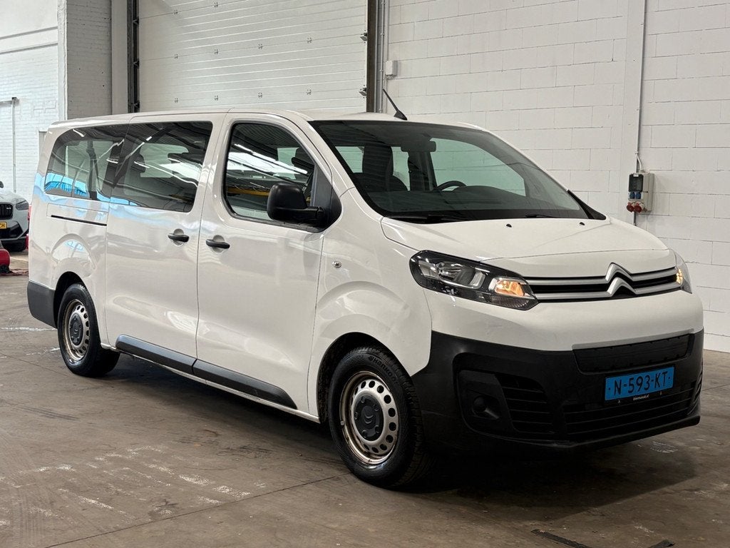 Citroën ë-Jumpy ELECTRIC 75kWh 9 Personen XL 202, Auto's, Gebruikt, Overige modellen, 110 €/maand, Overige brandstoffen