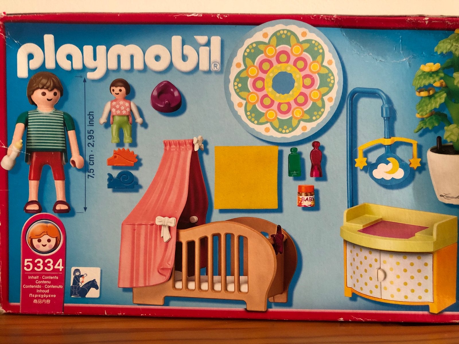Playmobil 5334 Babykamer met wieg en commode, Gebruikt, Complete set, Overige typen, Ophalen of Verzenden