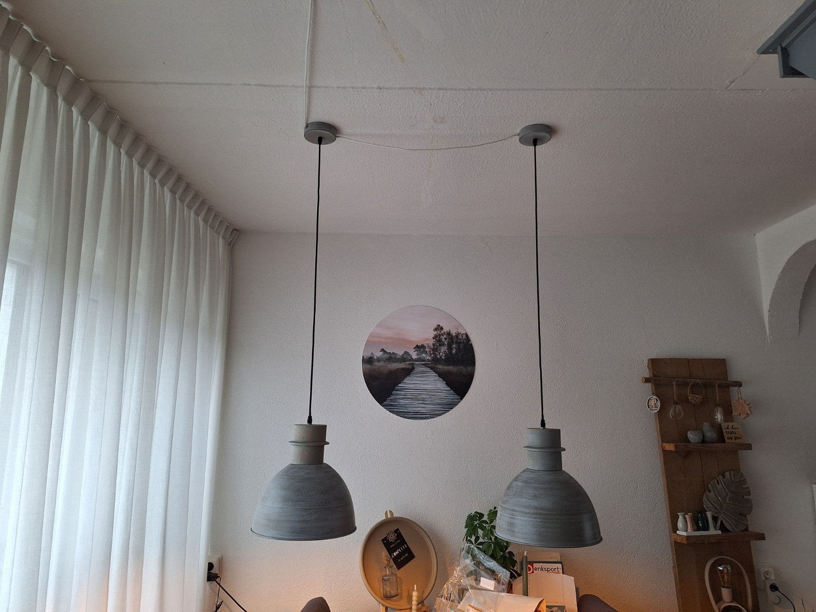 Hanglampen voor boven de eettafel, Huis en Inrichting, Lampen | Hanglampen, Ophalen