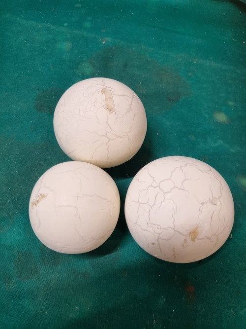 ballen bollen ceramiek wit, Ophalen of Verzenden, 'T Olde Gre-j, Info@toldegrej.nl, Endepoelstraat 20f Didam